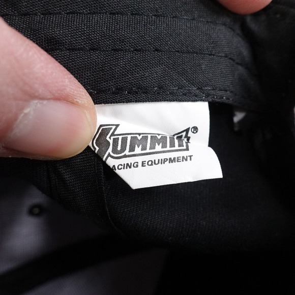SUMMIT RACING EQUIPMENT LOGO BLACK ADJUSTABLE BASEBALL HAT CAP - Picture 10 of 10